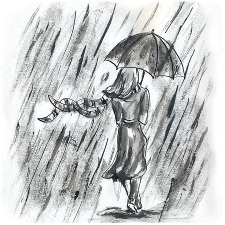 Дождь картинка для детей