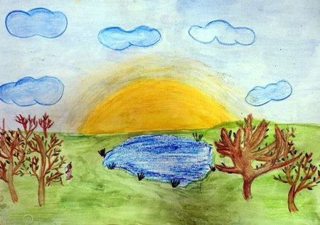 Эдвард Григ утро рисунок