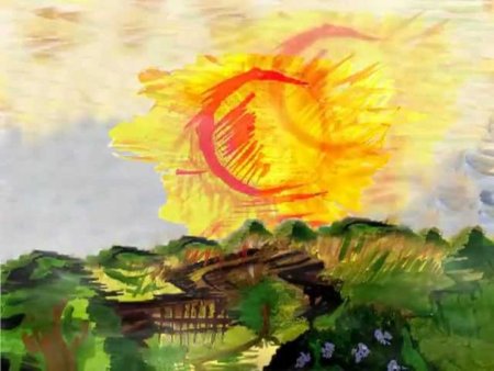 Эдвард Григ пер Гюнт утро рисунок