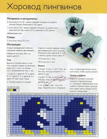 Жаккард для детских носков