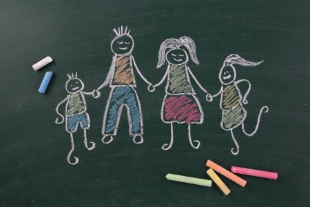 Рисунки мелом