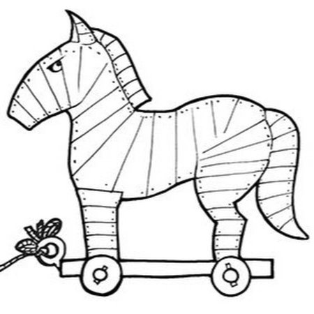 Дары данайцев Троянский конь