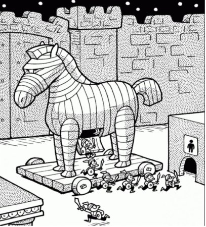 Троянский конь мифология