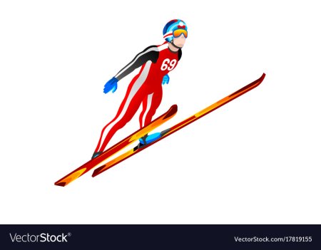 Лыжи раскраска для детей