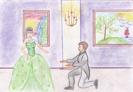 Бал во Дворце рисунки