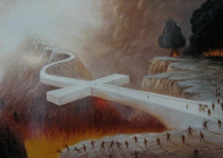 Рай и ад рисунок