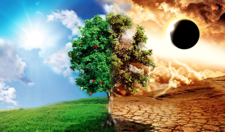 Рай и ад рисунок