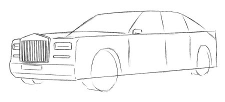 Раскраска Роллс Ройс Калинин