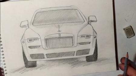 Нарисовать Роллс Ройс