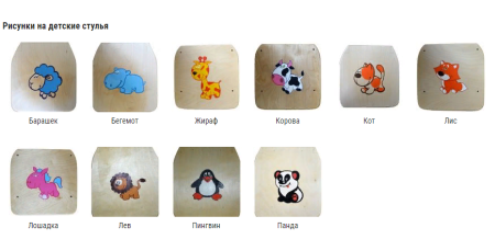 Картинки на детские стульчики в ДОУ для скачивания Пингвин игрушка