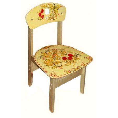 Разрисовать детские стульчики в детском саду