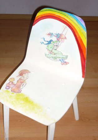 Декор детского стульчика
