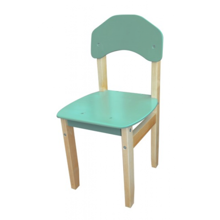 Стул детский "Лео" Лис (спинка и сиденье цветные)гр.1 желтый