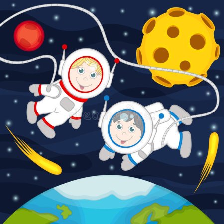 Космос Графика для детей