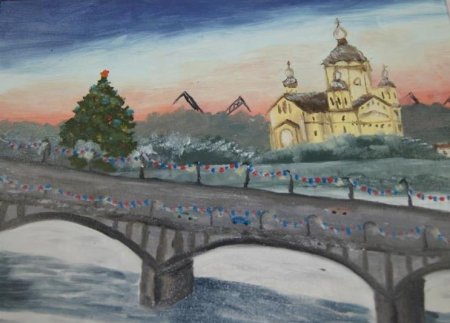 Нижний Новгород рисунок