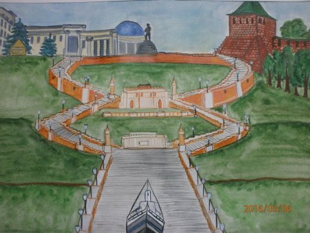 Чкаловская лестница 800 лет