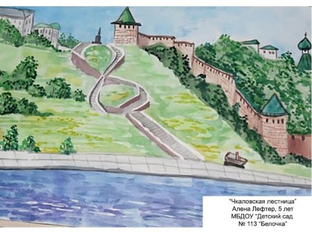 Нижний Новгород рисунок