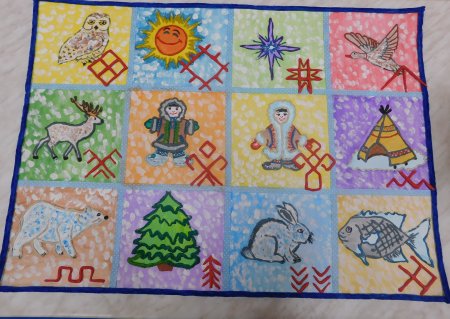 Север рисунок