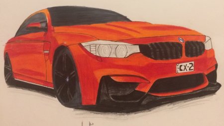BMW m3 GTR контур