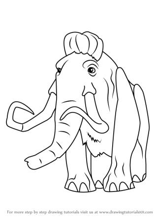 Ледниковый период Мэнни раскраска