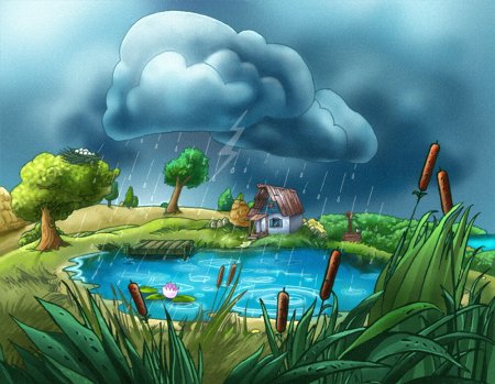 Сказочные тучки