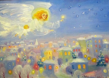 Ангел рисунок