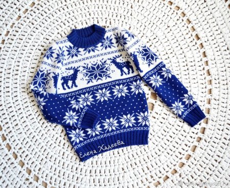 Орнамент для детского свитера