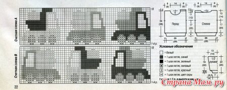 Жаккард для мальчика схемы