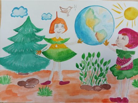 Защитники природы рисунки