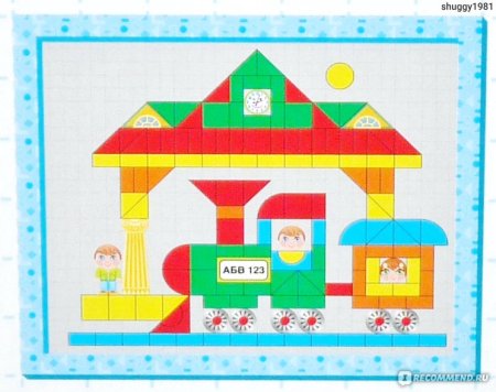 Магнитная мозаика схемы