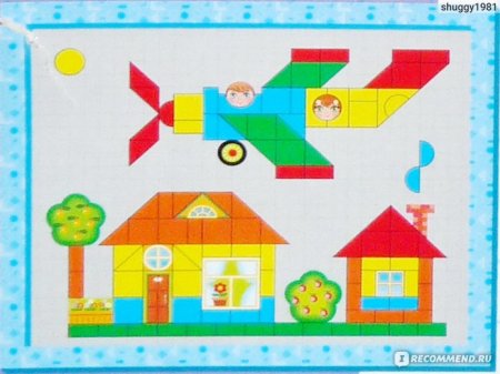 Задания для магнитной мозаики