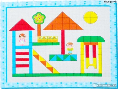 Шаблоны картинок для магнитной мозаики для детей Старая версия