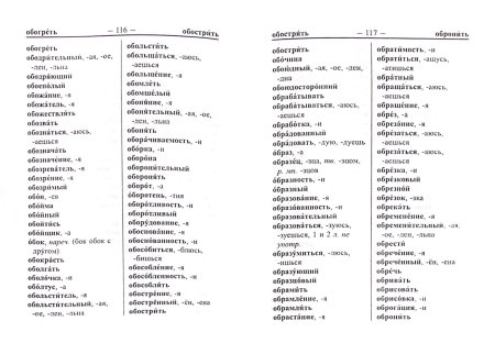 Орфографический словарь примеры