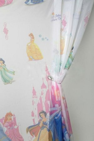 Тюль с принцессами Диснея