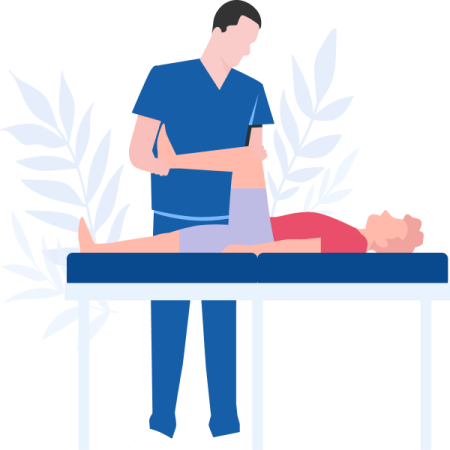 Массажист рисунок