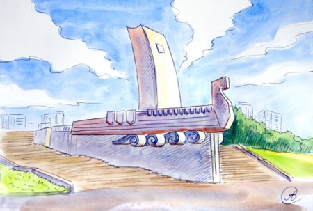 Рисунок на тему достопримечательности