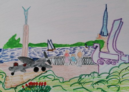 Рисунки Самара мой город