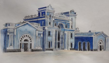 Тифлисские ворота Ставрополь рисунки