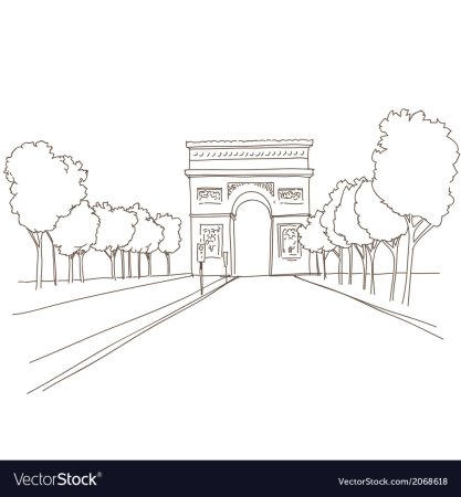 Триумфальная арка Курск вектор