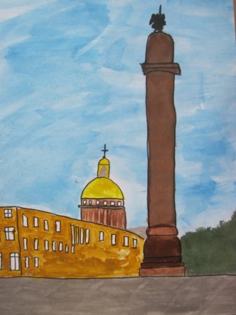 Питер зимний дворец разукрашивать