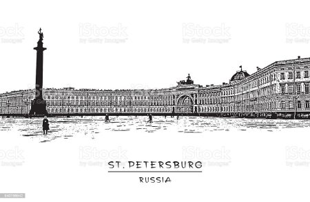 Эрмитаж и Дворцовая площадь в плане