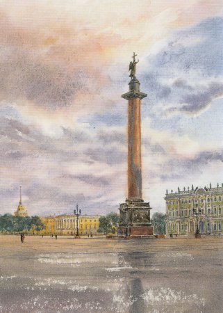 Дворцовая площадь в Санкт-Петербурге