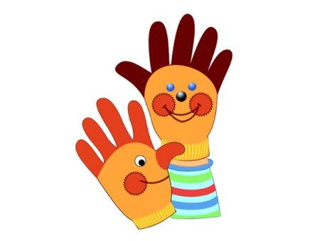 Перчатки для кукольного театра