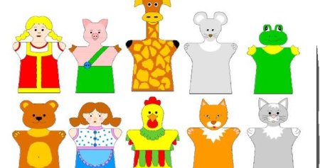 Эскиз куклы для театра