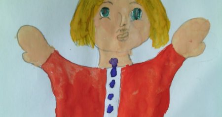 Театр кукол рисование 3 класс