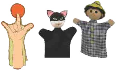 Перчаточная кукла в театре кукол