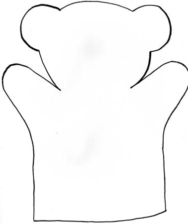 Эскиз перчаточной куклы