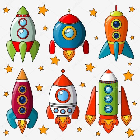 Ракета для дошкольников