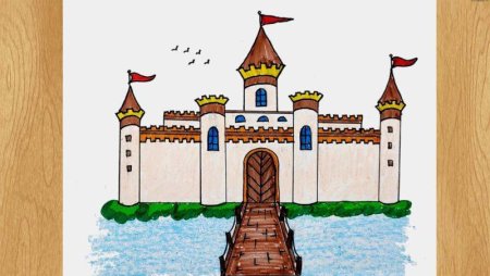 Крепость рисунок
