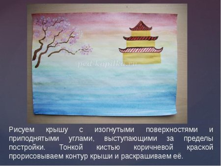 Японская культура 4 класс рисование